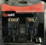 Gigaware 10 Ft. Svga Extension Cable Male/female Pc/mac Model 26-1413 New. Fixed Price $8.99.