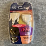 Ge Ieee 1284 Printer Cable Ft DB25 CEN36M Parallel HO97887 Windows Compatible. Fixed Price $14.83.