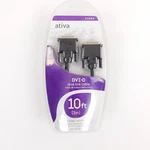 Ativa Dvi-d Dual Link Cable 10FT Male Digital Connection For Pc Monitor. Fixed Price $12.82.