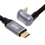 Nfhk Opposite Shape Back Angled Usb-c 3.1 Type Male To 100CM. Fixed Price $14.76.