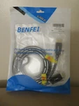 Benfei Displayport To 6 Ft Cable, Male-male Black Gold-plated. Fixed Price $6.54.