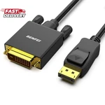 Benfei Displayport To Dvi 6 Feet Cable, Adapter Male. Fixed Price $13.09.