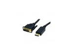 Siig Displayport To Dvi Cable - 1080P 60HZ Male Passive Dp. Fixed Price $52.88.