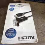 Philips 6' Display Port To Hdmi Cable - Black. Fixed Price $8.04.