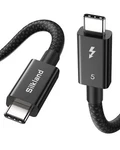 Silkland Intel Certified 80GBPS Thunderbolt 5 Cable Prime Braided, Up To 120.... Fixed Price $41.09.