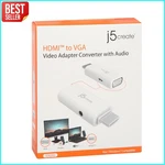 J5CREATE Hdmi To Vga Video Adapter Converter With Audio Mac Windows. Fixed Price $8.77.