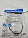 (qty 2) Tripp Lite CAT6 Gigabit Patch Cable RJ45 Snagless N201-S01-BK. Fixed Price $17.70.