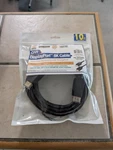 Qvs Displayport 8K Cable 10' Long Gold Plated To Male Free Dom Shp. Fixed Price $9.97.