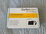 Startech.com Usb 3.0 To Dual Hdmi Adapter. Fixed Price $40.00.