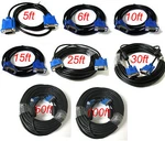 Svga Super Monitor 15PIN M/m Male Cable Cord For Pc Hdtv Blue Us. Fixed Price $8.45.