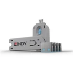 Lindy 40452 790203 Usb Port Blocker 4P Blue W/key - Pack 4, Colour Code:. Fixed Price $62.92.
