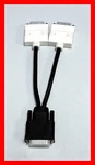 DMS-59 To Dual Dvi Y Video Splitter Cable Hp New 338285-009 As Like Dell OJ9256. Fixed Price $6.95.