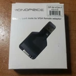 Monoprice Displayport Vga Female, Black, 5135 Brand New. Fixed Price $11.00.
