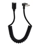Lanminglel 90 Degree Usb 2.0 To Female Coiled Cable, 1.3 Feet. Fixed Price $20.73.