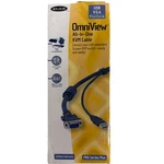 Belkin Pro Series Plus 10' Omniview All-in-one Vga Usb Kvm Cables Open Box. Fixed Price $18.50.