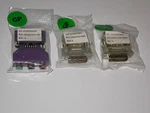 Lot Of 3 Ati Adapters 2 Vga & 1 Dvi-i Female Component Video. Fixed Price $10.00.