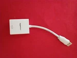 Displayport To Dvi Adapter, Amazonbasics. Fixed Price $9.00.