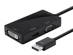 Monoprice Displayport 1.2A To 4K Hdmi, Dual Link Dvi, Vga Passive Adapter, Black. Fixed Price $25.78.