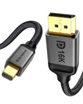 Silkland 16K Mini Displayport To 2.1 Cable, 60HZ, 8K 120HZ, .... Fixed Price $37.10.