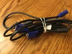 Set Of Pan-international Computer Cable Awm E87647-DG Style 20276 80C 30V VW-1. Fixed Price $10.00.
