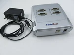 Coolgear USBG-4COM 4-PORT RS-232 To Serial Adapter Data Control Box. Fixed Price $48.00.