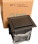 Extron Cable Cubby 700 Blk No 70-1046-02 Brushed Aluminum Black. Fixed Price $40.00.