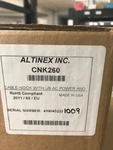 CNK260 Cable Nook Tabletop Interconnect Box Ac Power Outlets - Altinex. Fixed Price $225.00.