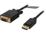 Startech.com DP2VGAMM3B Ft. Black Displayport (20 Pin) Latching To (15. Fixed Price $71.33.