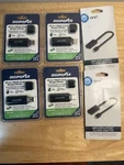 Lot Of 4 Digipower Card Readers + 2 Onn Mini Displayport Hdmi Adapters. Fixed Price $22.99.