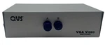 Qvs Port VGA/HD15 Video Selector 2X1 Switcher CA298-2P Open Box. Fixed Price $14.99.