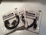 Lot Of 3- Qvs DPDVI-10 10FT Displayport Digital Video Cables. Fixed Price $39.95.