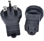 Toptekits 5-15R Travel Adapter Converter, NEMA6-15P Male. Fixed Price $13.04.