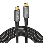 Cabledeconn USB4 Thunderbolt 8K M/m 240W Fast Charging 0.5M 1.6FT. Fixed Price $14.24.