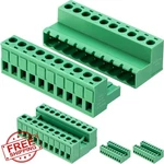 Jandeccn Pcb Screw Terminal Block 5.08MM Pitch 10 Pin 4PCS + Phoenix Plug. Fixed Price $27.99.
