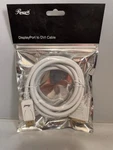 Rosewill RCDC-14006 6-FOOT White Displayport To Dvi Cables. Fixed Price $23.00.
