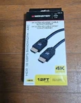 Monster 140051-00 Just Hook Up 12 Ft. High Speed Cable With Ethernet Hdmi. Fixed Price $10.00.