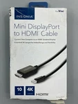 Insignia - 10 Mini Displayport To Hdmi Cable Black. Fixed Price $18.30.