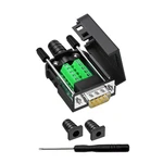 Yiovvom DB9 Breakout Connector, Male 9PIN Port RS232 Serial Adapter,. Fixed Price $12.59.
