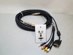 Rapidrun 60032 Vga (HD15), 3.5MM, Rca A/v Wall Plate W/ 35' Cable & Flying Lead. Fixed Price $49.99.