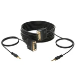 25FT Svga Video Cable+ 3.5MM Audio Aux Jack Male Pc Display Monitor Cord. Fixed Price $18.49.