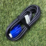 Pak Heng 16 Ft 42.00200G105/1913 Black & Blue 15-PIN Vga Cable. Fixed Price $15.00.
