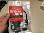 Siig 1X2 Dp 1.2 4KDISPLAYPORT Multi-monitor Splitter & Adapter. Fixed Price $40.00.