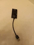 Insignia - Superspeed Usb 3.0 To Hdmi External Video Adapter Black. Fixed Price $25.00.