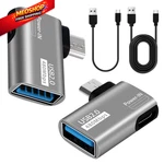 2 Pack Otg Cable Adapter For Fire Tv STICK,90 Degree Left & Right Space Gray. Fixed Price $12.25.