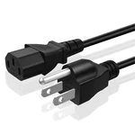 Ac Power Cable Computer Monitor Cord Feet 10A 125V 3 Prong Tv Plug-in. Fixed Price $15.99.