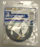 Qvs Displayport To Digital Video Cable DPDVI-06. Fixed Price $13.00.