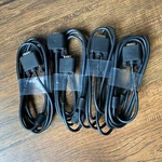 (lot Of 4) Dell TF308 15-PIN Male Vga Monitor Cables 6 Feet (new). Fixed Price $15.99.