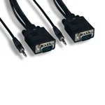 Kentek 50'FT Svga HD15 Video/aux Audio Combo Cable For Hdtv Pc Monitor Projector. Fixed Price $35.96.