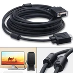 Heavy Duty Long 15 Feet Vga Computer Monitor Cable Cord 1080P High Resolution. Fixed Price $18.99.
