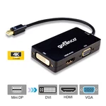 Gofanco Mini Displayport 1.2 Compliant To Hdmi/dvi/vga 4K 3-IN-1 Adapter Black. Fixed Price $12.25.